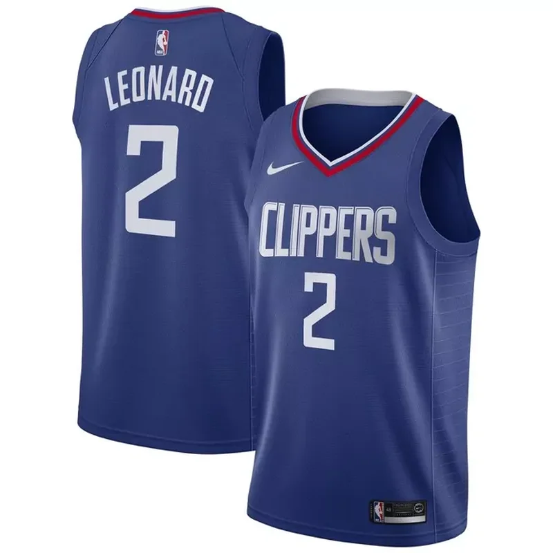 Kawhi Leonard LA Clippers 2019/20 Jersey Blue Icon Edition