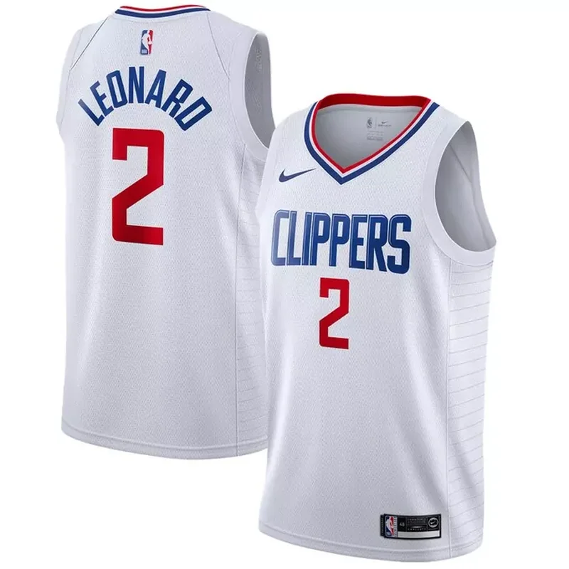 LA Clippers NBA & KidSuper Studios by Unisex Hometown Jersey Gray - Image 3