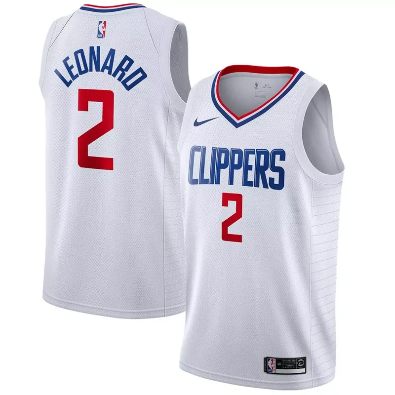 Kawhi Leonard La Clippers 2019/2020 Jersey - Association Edition - White NBA