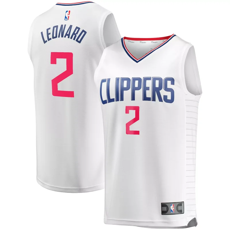 Amir Coffey La Clippers Fast Break Player Jersey White - Association Edition NBA - Image 4
