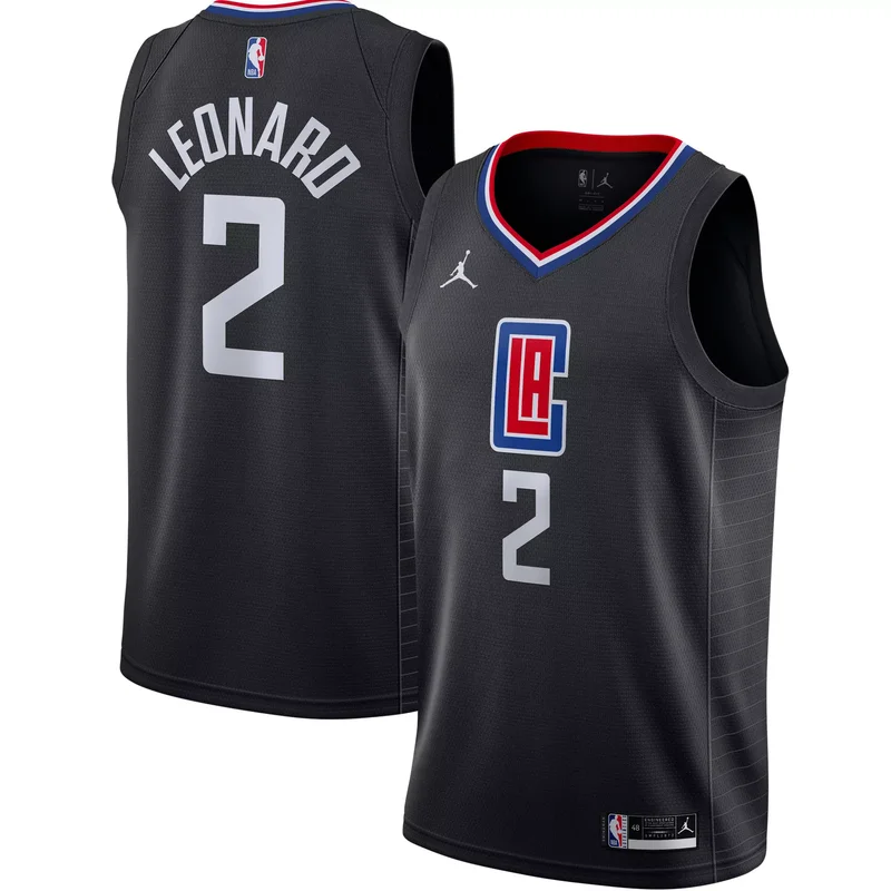 Brandon Boston Jr. La Clippers 2021/22 Fast Break Jersey - Icon Edition - Royal NBA - Image 4