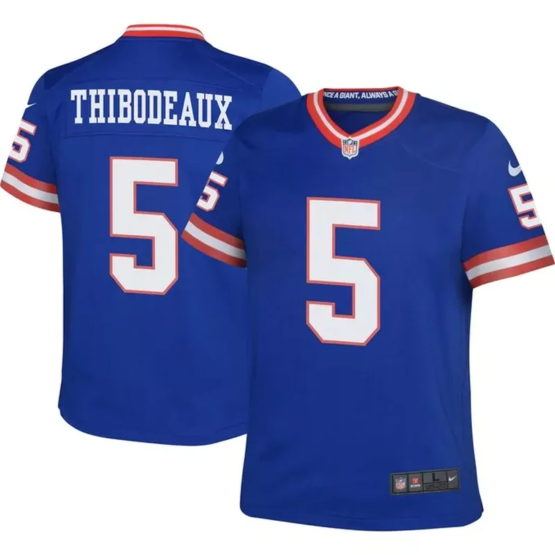 Tommy DeVito New York Giants Player Game Jersey Royal - Image 5