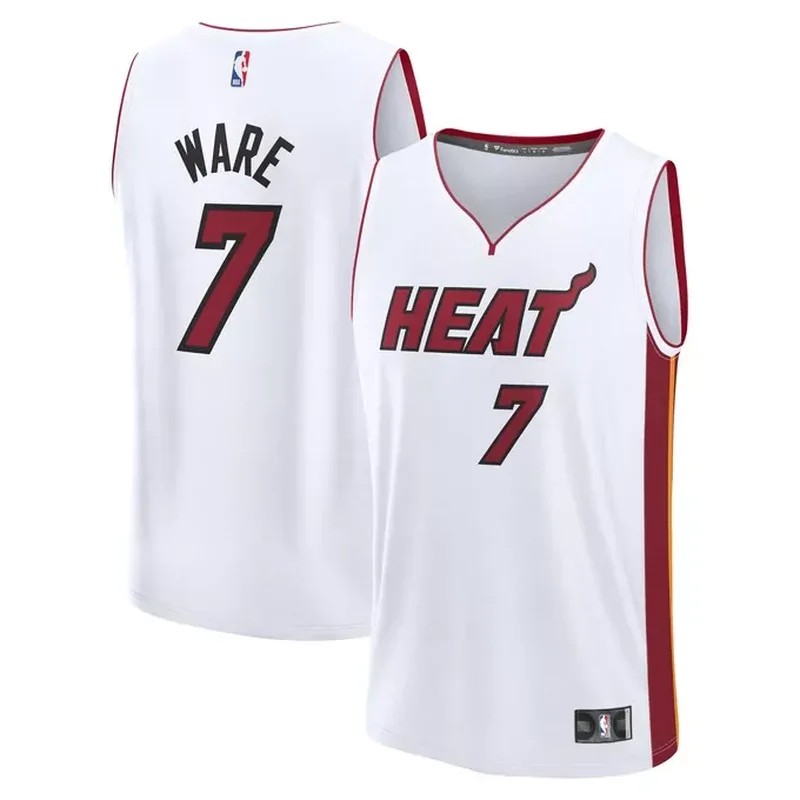 Kelel Ware Miami Heat Fast Break Player Jersey Association White Edition