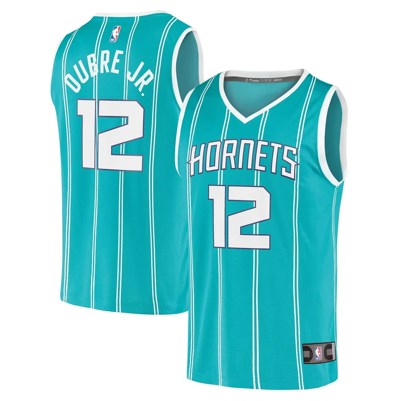 Kelly Oubre Jr. Charlotte Hornets 2021/22 Fast Break Jersey - Icon Edition - Teal NBA