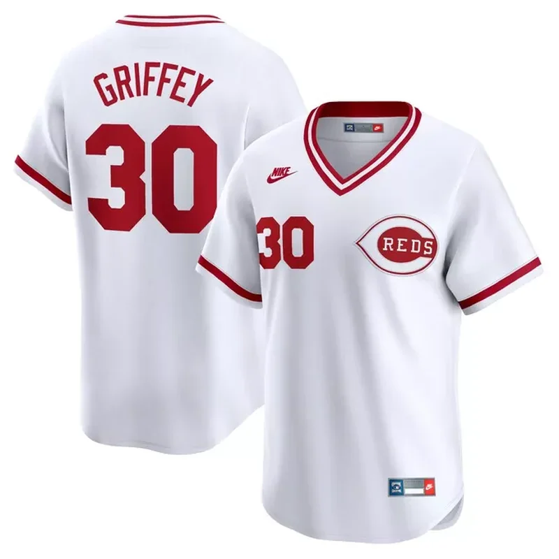 Cincinnati Reds Majestic Alternate Los Rojos Cool Base Jersey Scarlet - Image 4