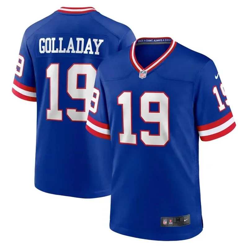 Azeez Ojulari New York Giants Game Player Jersey Royal - Image 2