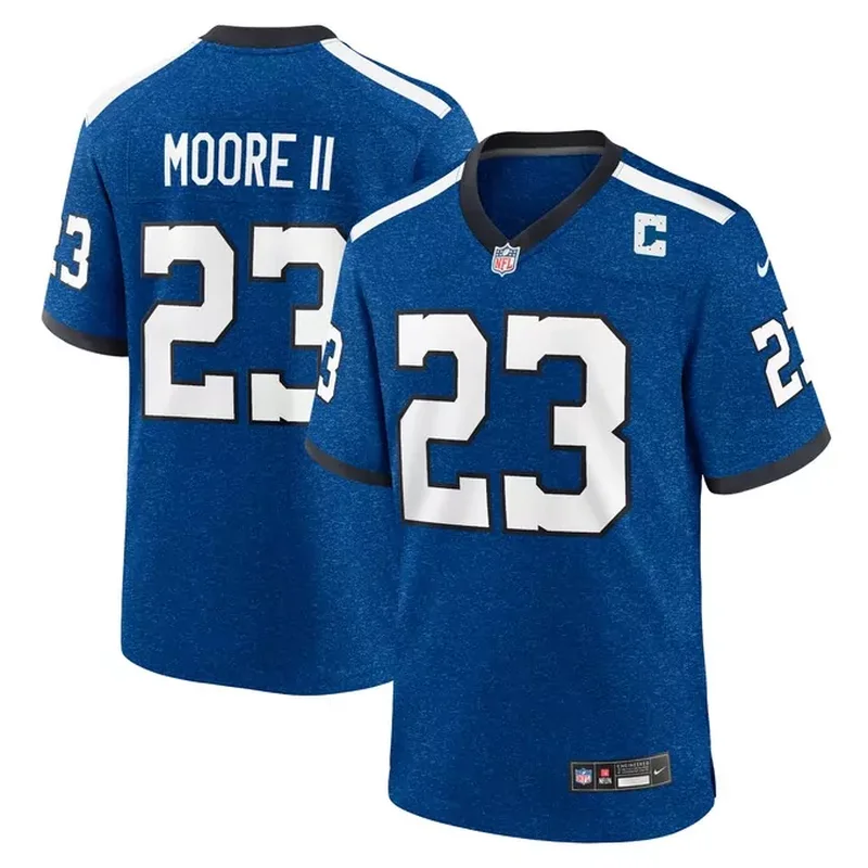 Carson Wentz Indianapolis Colts Game Jersey Royal - Image 4
