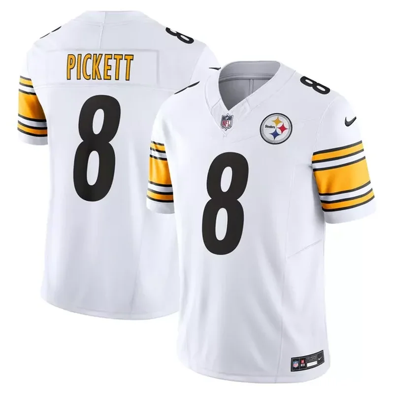 Pittsburgh Steelers Alternate Custom Game Jersey Black - Image 3