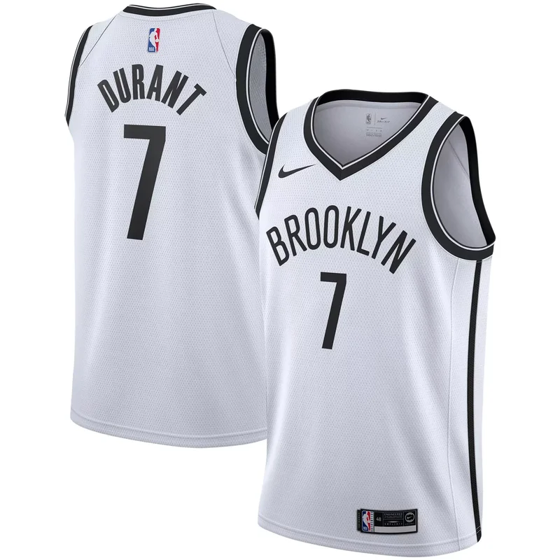 Kevin Durant Brooklyn Nets 2019/2020 Jersey - Association Edition - White NBA