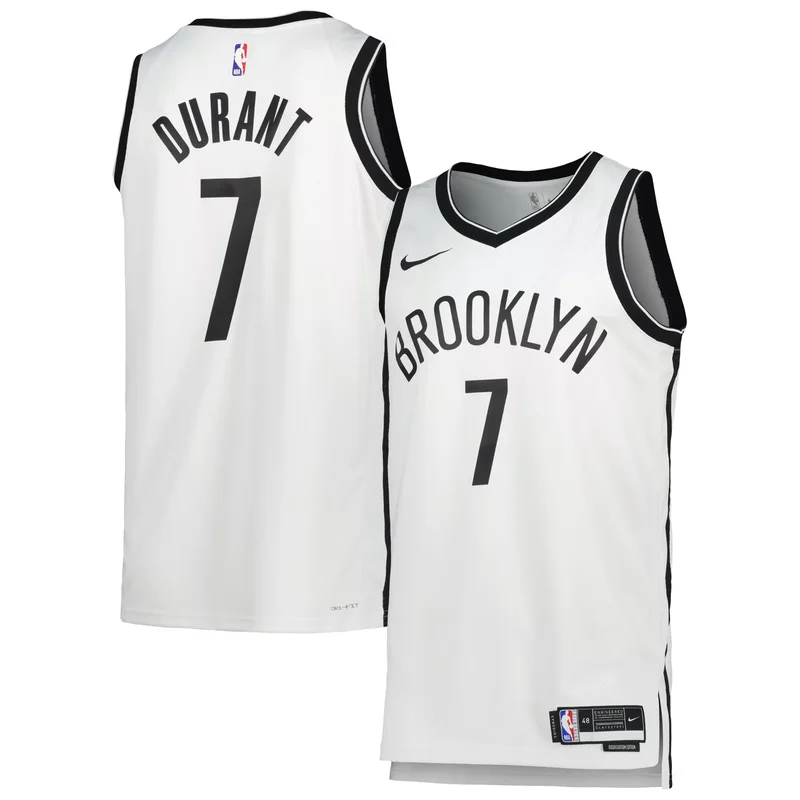 Kevin Durant Brooklyn Nets 2022/23 Jersey - Association Edition - White NBA
