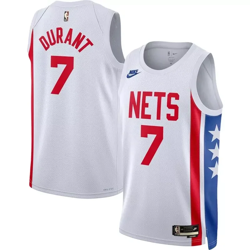 Kevin Durant Brooklyn Nets Jersey Classic Edition White