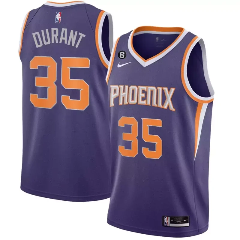 Kevin Durant Classic Phoenix Suns Players Stitched Jersey - Image 4