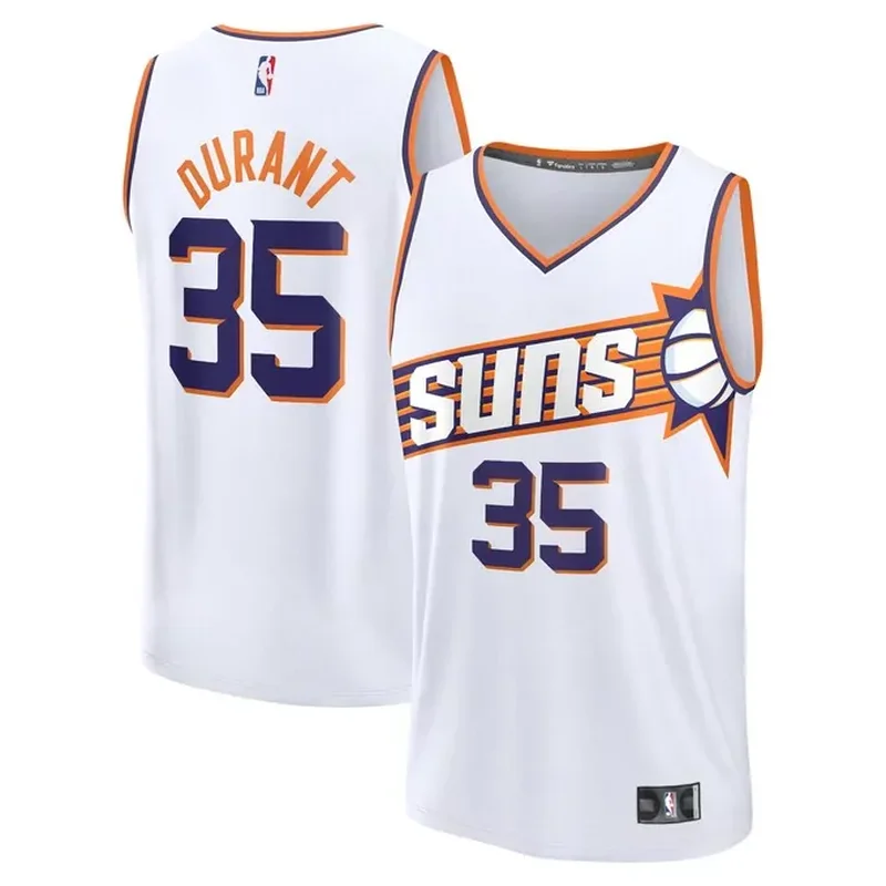 Kevin Durant Phoenix Suns Jordan Brand 2022/23 Jersey Statement Edition Black - Image 3