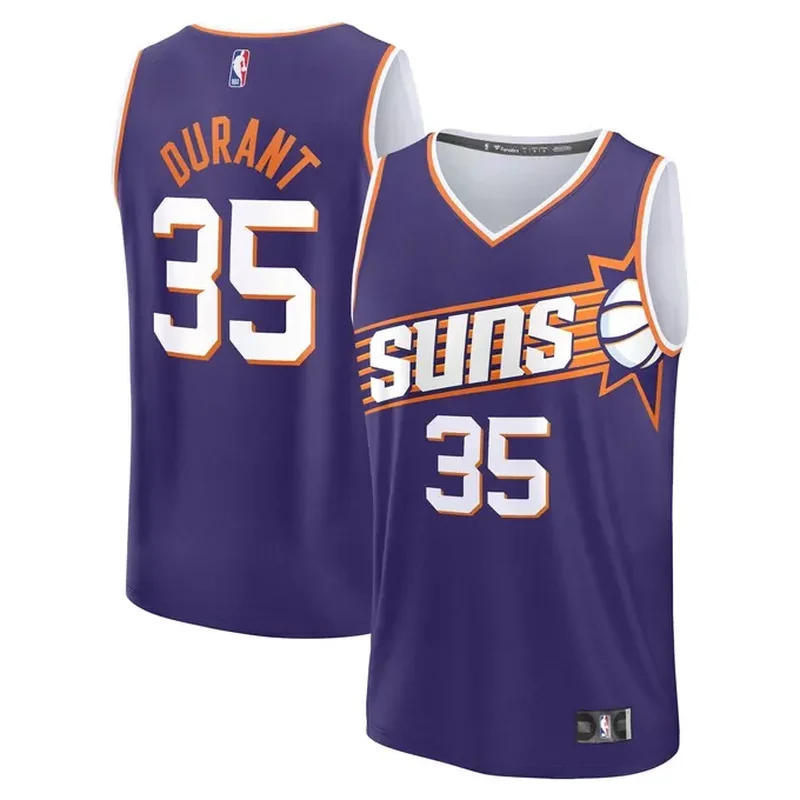 Kevin Durant Phoenix Suns Fast Break Player Jersey Icon Edition Purple