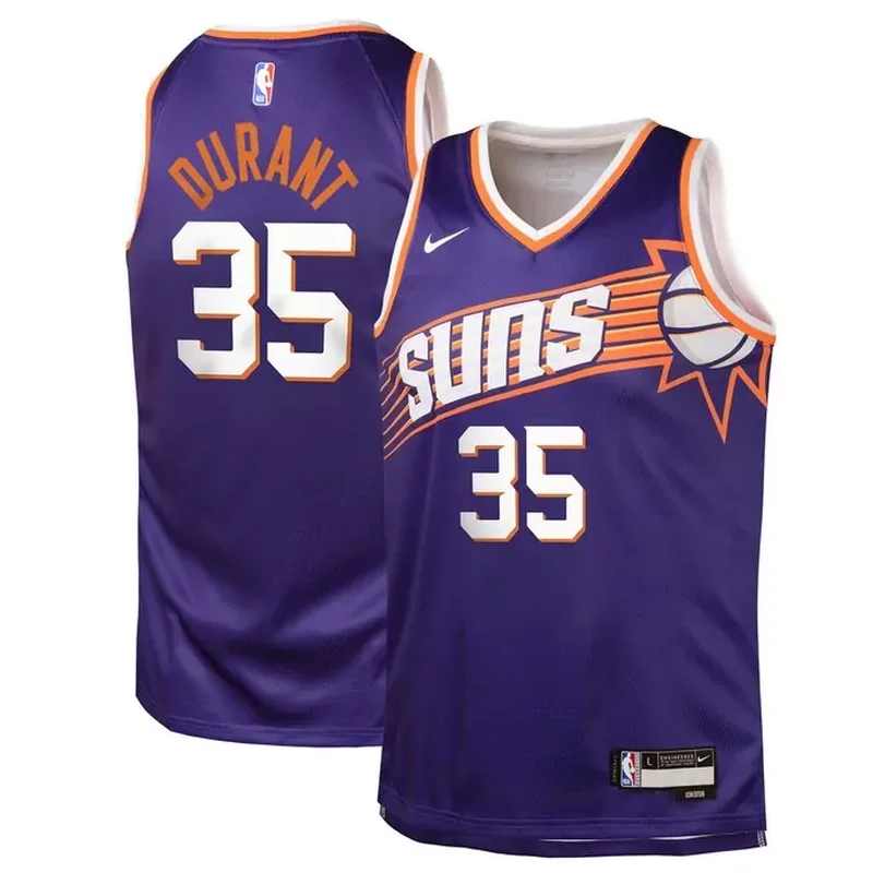 Kevin Durant Phoenix Suns Jersey Purple Icon