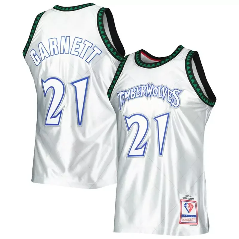 Anthony Edwards Minnesota Timberwolves Unisex Badge Jersey Icon Edition Navy - Image 5