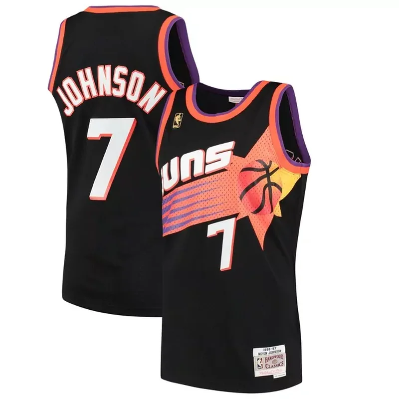Kevin Johnson Phoenix Suns 1996/97 Classics Jersey Black