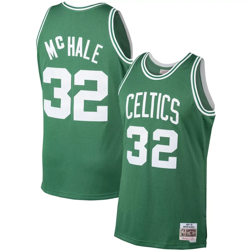 Kevin Mchale Boston Celtics 1985-86 Hardwood Classics Player Jersey - Kelly Green NBA