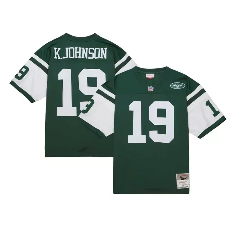 New York Jets Vapor Untouchable Elite Custom Jersey Stealth Black - Image 3