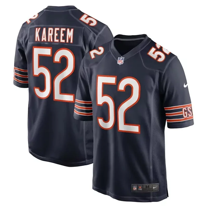 Christian Matthew Chicago Bears Game Jersey Navy - Image 5