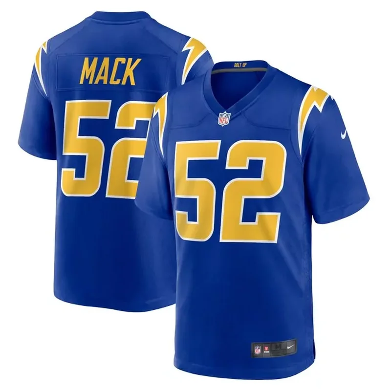 Khalil Mack Los Angeles Chargers Alternate Game Jersey Royal