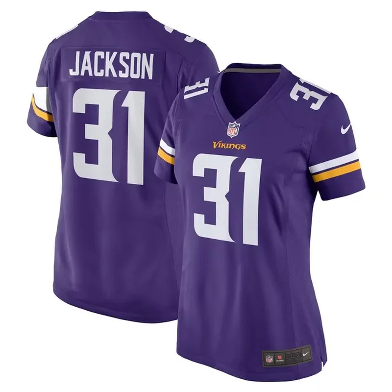 JJ McCarthy Minnesota Vikings Infant Alternate Player Game Jersey Purple - Image 5