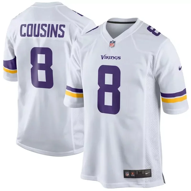 Kirk Cousins Minnesota Vikings Game Jersey White