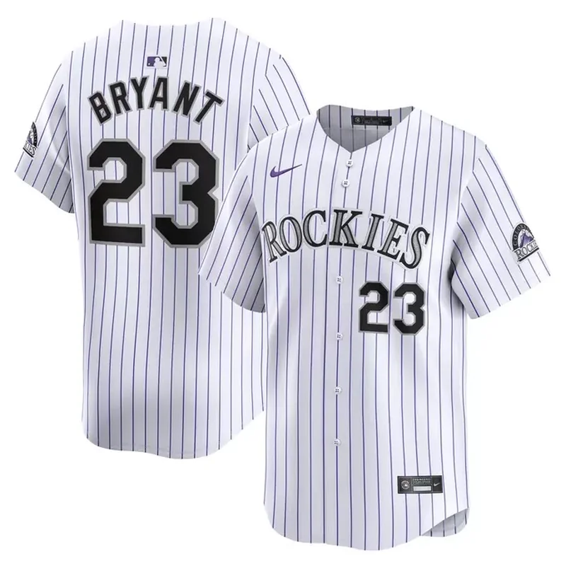 Cal Quantrill Colorado Rockies Home Player Jersey White - Image 5