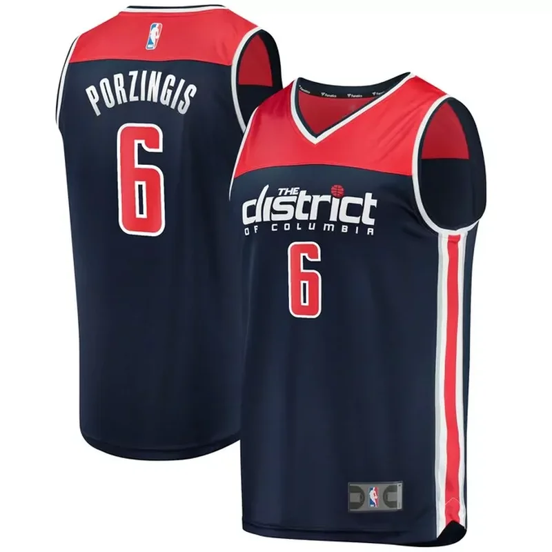 Kyle Kuzma Washington Wizards Jersey Icon Edition Red - Image 3