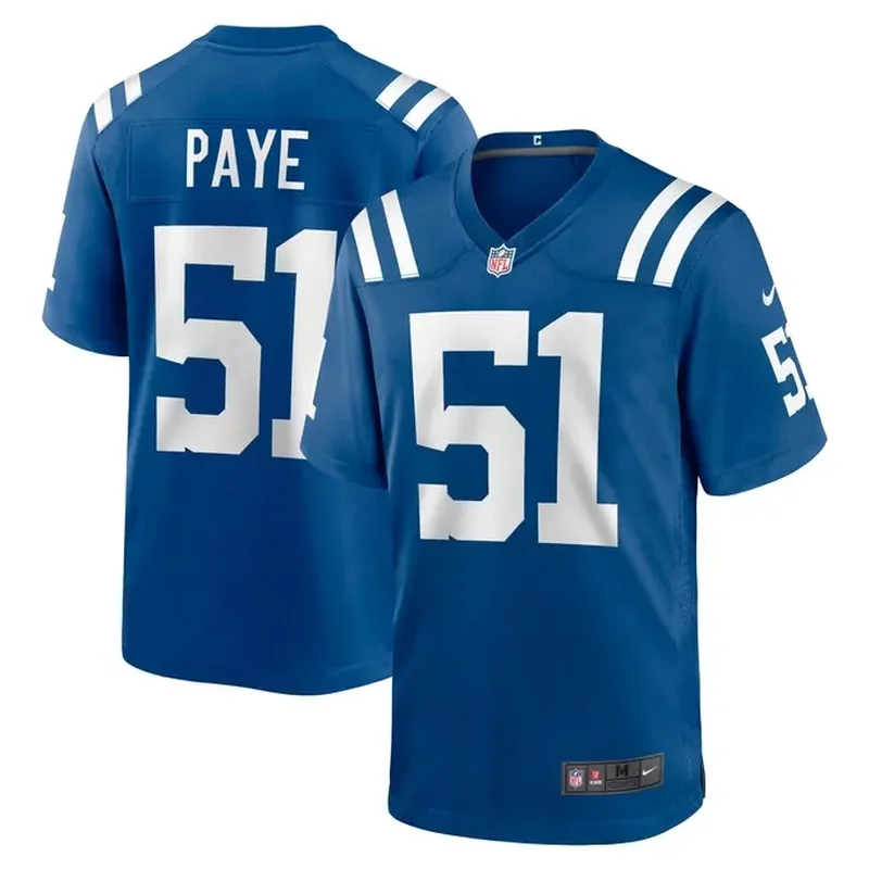Nick Cross Indianapolis Colts Player Game Jersey Royal - Image 3