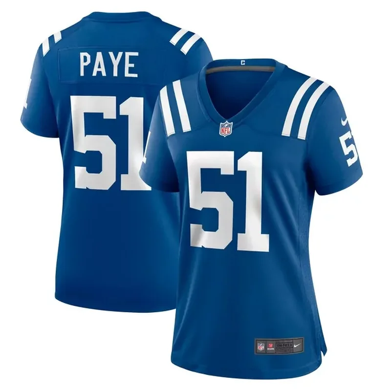Jaylin Simpson Indianapolis Colts Game Jersey Royal - Image 4