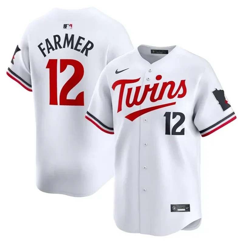 Kyle Farmer Minnesota Twins Home Player Jersey White