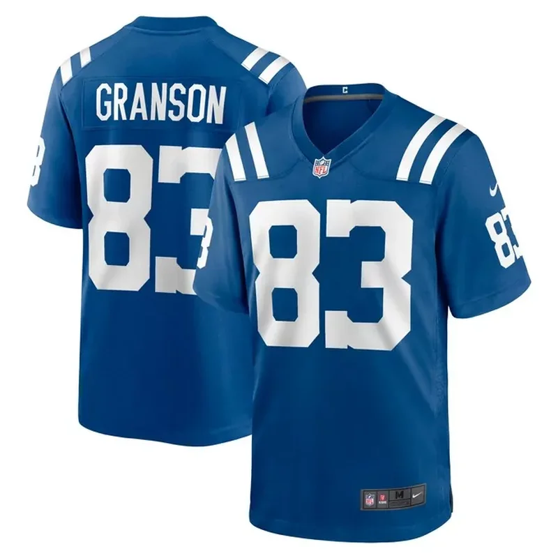 Kylen Granson Indianapolis Colts Game Jersey Royal