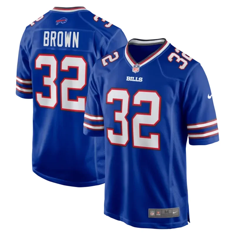 Tyrel Dodson Buffalo Bills Game Player Jersey Royal - Image 2