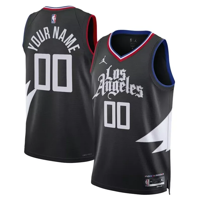 Ivica Zubac LA Clippers Fast Break Jersey Icon Edition Royal - Image 5