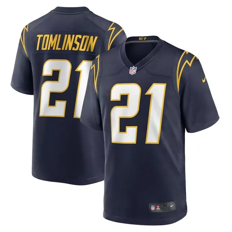 LaDainian Tomlinson Los Angeles Chargers Retired Player Jersey Navy