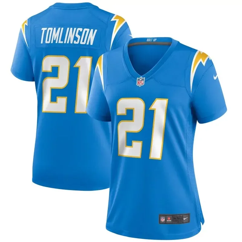 LaDainian Tomlinson Los Angeles Chargers Womens Game Retired Player Jersey Powder Blue