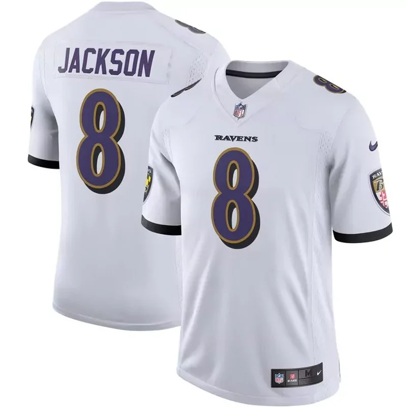 Lamar Jackson Baltimore Ravens Vapor Jersey White