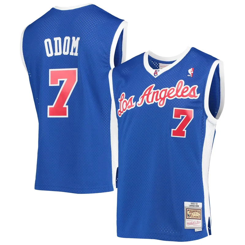 John Wall La Clippers Fast Break Jersey - Icon Edition - Royal NBA - Image 4