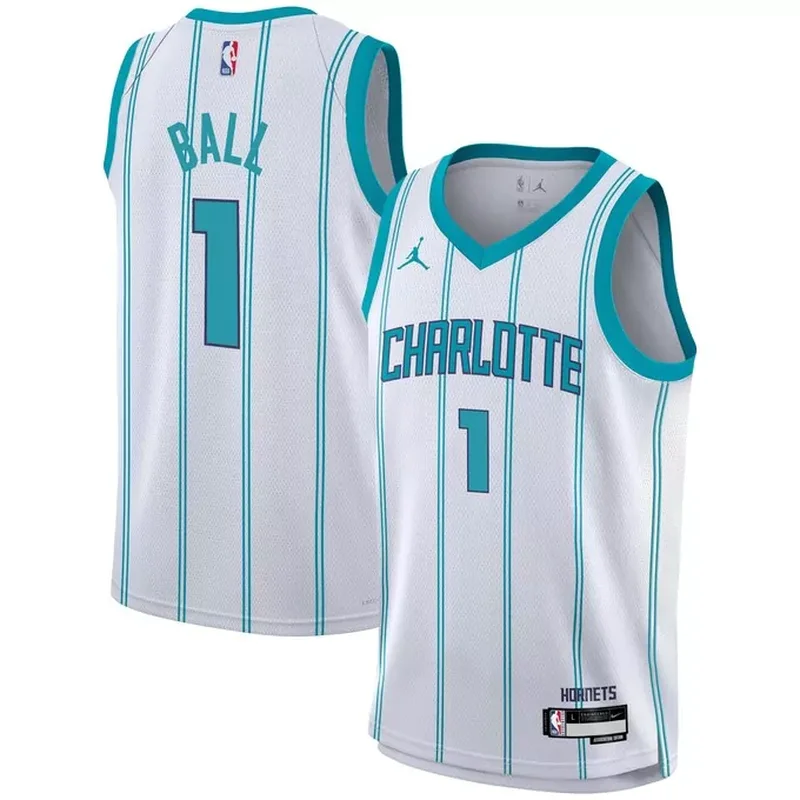 LaMelo Ball Charlotte Hornets Jordan Brand Preschool Player Jersey Icon Edition Teal - Image 5