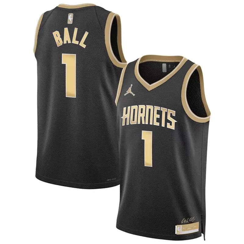 Brandon Miller Charlotte Hornets Unisex NBA Draft Jersey Icon Edition Teal - Image 5