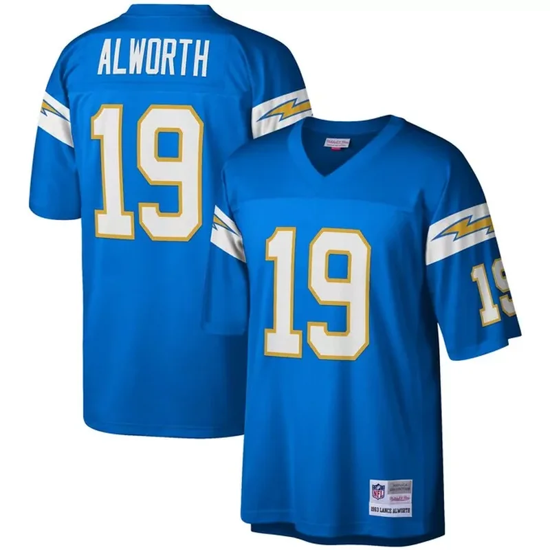 Lance Alworth Los Angeles Chargers Legacy Jersey Powder Blue
