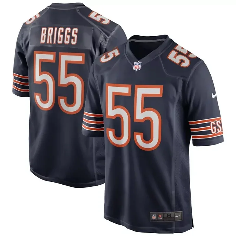 Gervon Dexter Sr Chicago Bears Team Game Jersey Navy - Image 2