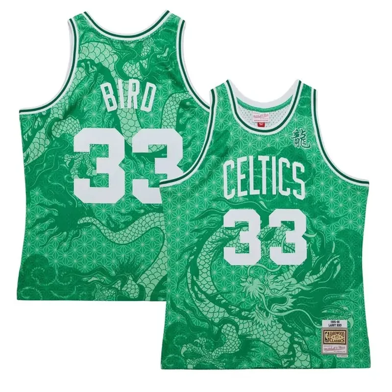 Baylor Scheierman Boston Celtics 2024 NBA Draft Fast Break Player Jersey Icon Edition Kelly Green - Image 5