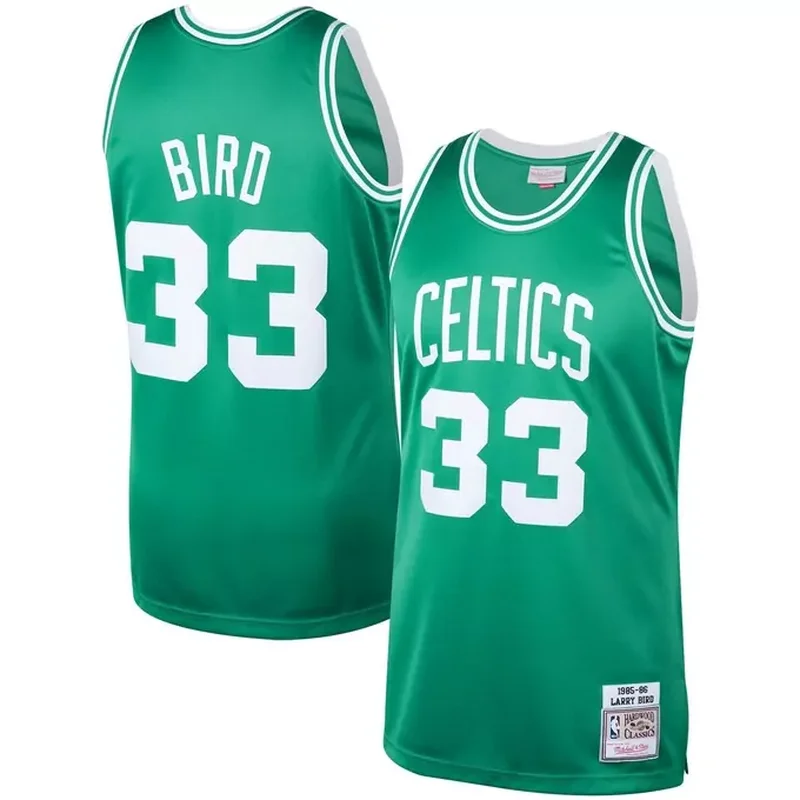 Larry Bird Boston Celtics 1985/86 Classics Jersey Kelly Green