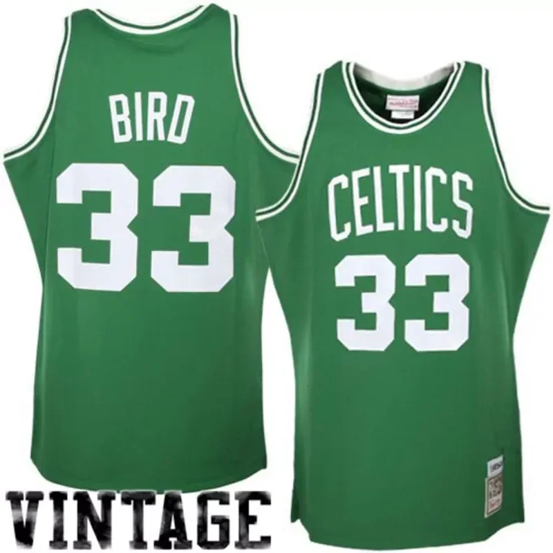 Larry Bird Boston Celtics 1985/86 Classics Jersey Kelly Green