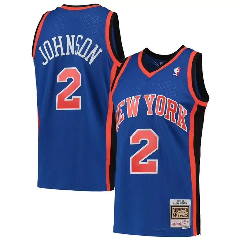 Larry Johnson New York Knicks 1998/99 Classics Jersey Blue