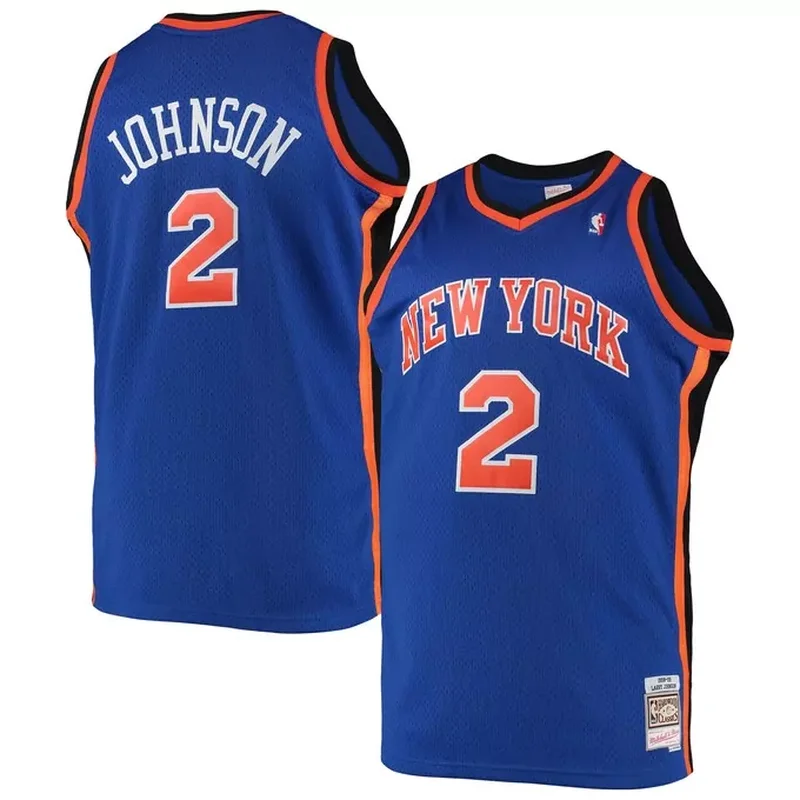 RJ Barrett New York Knicks Fast Break Player Jersey Statement Edition Navy - Image 3