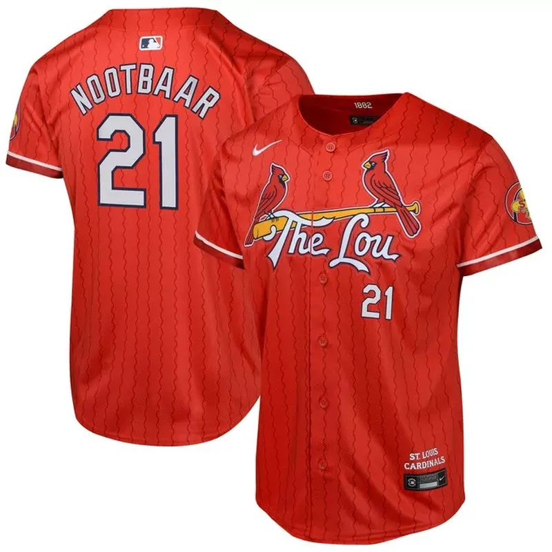 Nolan Arenado St Louis Cardinals Alternate Official Player Jersey Light Blue - Image 5