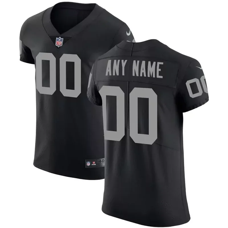 Las Vegas Raiders Vapor Untouchable Custom Elite Jersey Black